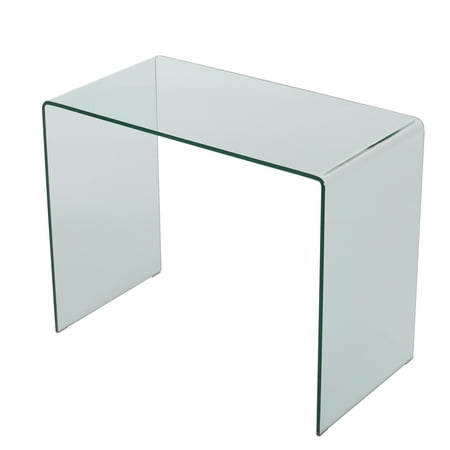 UPC 840006748069 product image for Noble House Joliana Tempered Glass Desk, Clear | upcitemdb.com