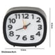 thumbnail image 4 of Reloj despertador de cuarzo con pilas, luz nocturna, sin tictac, silencioso, para mesita de noche, 4 of 5