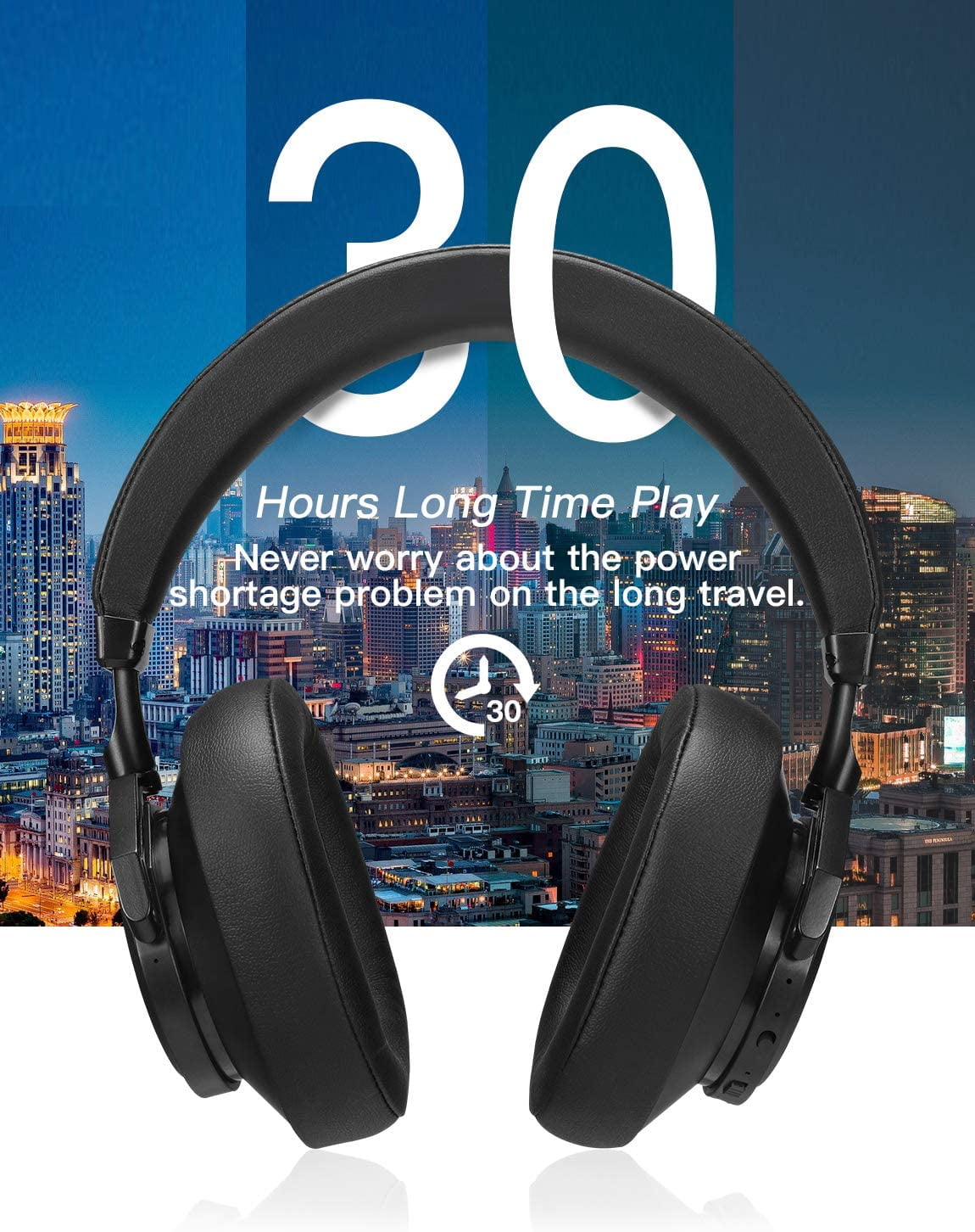 Bluedio T7 Active Noise Cancelling Bluetooth Headphones with Mic, 57 mm  Drivers Over Ear Wireless Headset, Wired | Walmart Canada