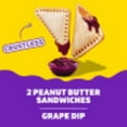 thumbnail image 4 of Lunchables PB&J Peanut Butter Sandwich & Grape Dip, 2.27 oz Pack, 4 of 15