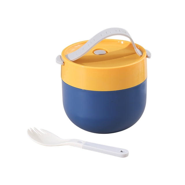 CEHVOM Soup Cup Soup Bowl Breakfast Milk Cup Takeaway Portable Mini Soup Can Office Worker Cereal Cup Clearance