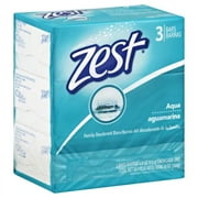 Zest Aqua Deodorant Bar Soap 3 ct
