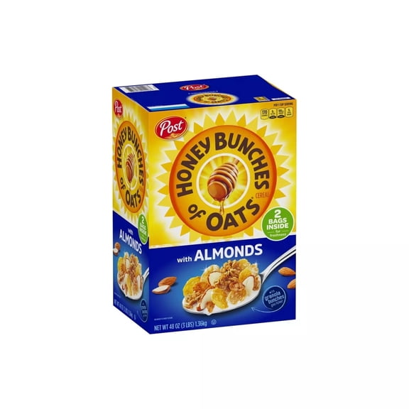 Post Honey Bunches of Oats with Crispy Almonds (48 Ounce)