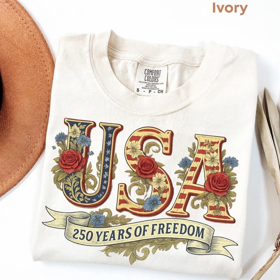 Retro Usa 250 Shirt, Independence Day Shirt, Celebrate 250th Anniversary Shirt Usa Flag Tee 4th of July Shirt Patriotic Gift