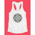 thumbnail image 3 of Mandala Pattern Tank Women -Image by Shutterstock, Female x-Small, 3 of 4