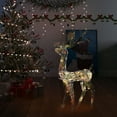 thumbnail image 1 of vidaXL Décoration de Noël en Acrylique Renne 140 LED 120 cm Colorée, 1 of 5