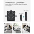 thumbnail image 4 of SONGMICS Escurreplatos Expandible, Escurreplatos de Cocina de Acero Inoxidable, con Pico Giratorio, para Vasos, Copas, Sostiene Utensilios, Tablas de Picar y Sartenes, Plata y Negro, 4 of 5
