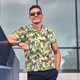 thumbnail image 4 of Fotbe Jungle Animals Camiseta Polo de Golf para Hombre con Estampado – Camisa Deportiva Transpirable con Cuello Abotonado-X-Large, 4 of 6