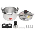 thumbnail image 2 of Household Kitchen Pressure Cooker, Thickened Aluminum Alloy Base Explsion Proof Pressure Pot With Twist Open Lid And Single Handle For Cooking Heating, 2 of 8