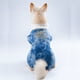 thumbnail image 3 of Ropa de mascotas con engrosado algodón abrigo suave mascotas ropa pequeña disfraces chaquetas elegante hermosa decoración para el frío otoño invierno azul l sidaley PT000684-04, 3 of 7