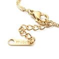 thumbnail image 3 of 304 Stainless Steel Singapore Chain Bracelets for Women Golden 6-1/2 inch(16.5cm), 3 of 3