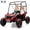 red, variant on 24V Kids Ride On Utv Toys, Electric Off-Road Car for Kids,2-Seater 4WD Electric Truck with Sun Shade,Remote Control, Led Lights, 4 Shock Absorbers, One-Click Start, and Music Player