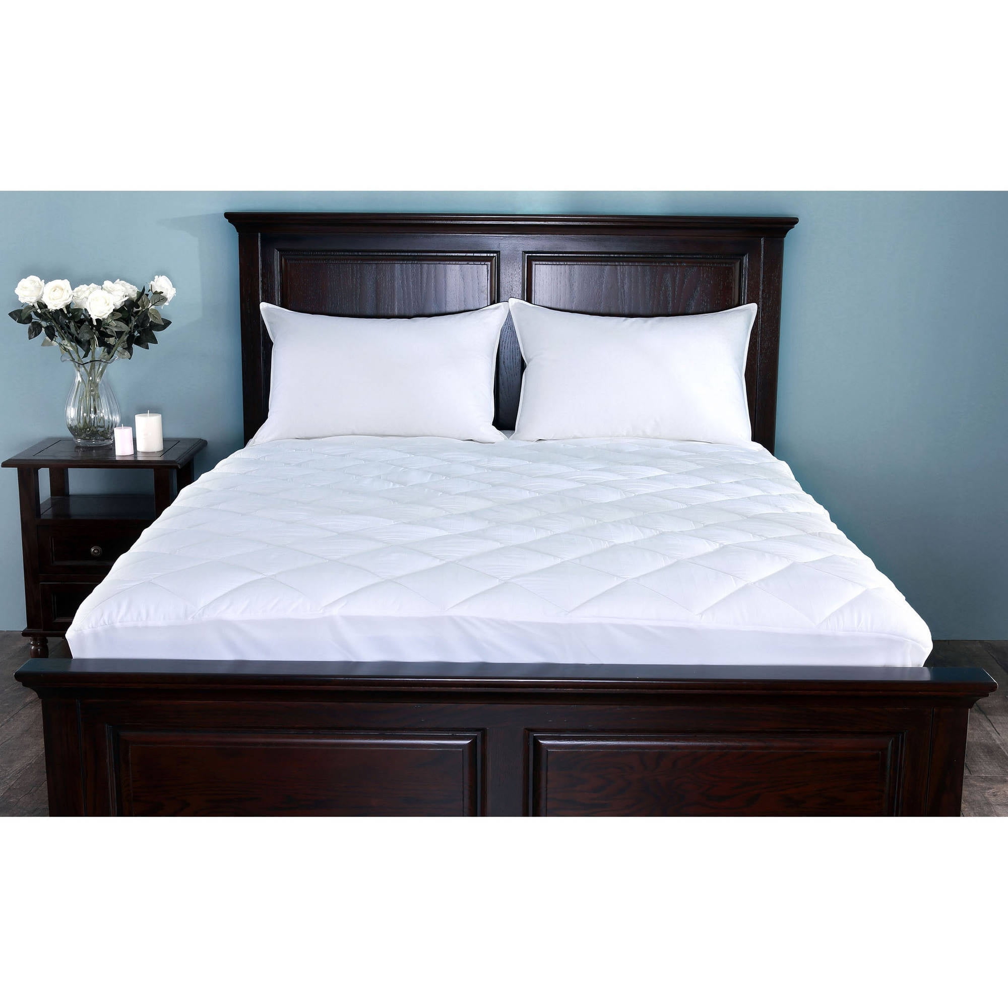St. James Home Twin Waterproof Stain Resistant Mattress Pad