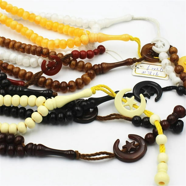 Perles de chapelet musulman 99 perles de prière musulmanes en