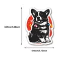 thumbnail image 3 of LQPWZU Cute Funny Cartoon Doodle Dog Stickers, 60PCS Dogs Vinyl Stickers for Laptops,Water Bottles,Phone, Animals Stickers,Bumper Stickers Decals, 3 of 6