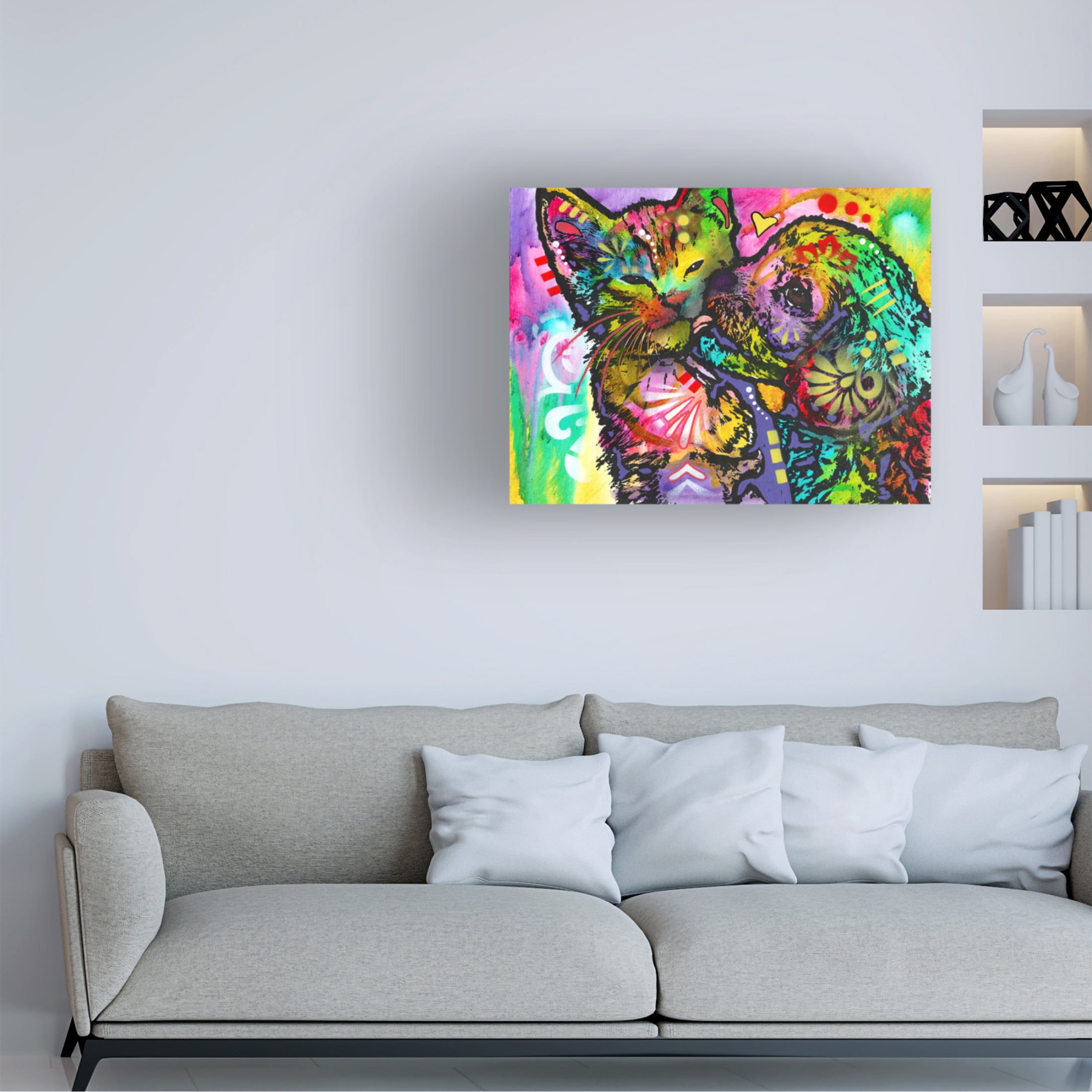 Canvas Wall Art - Dean Russo 'True Love' Wall Art for Living Room, Bedroom, or Office Décor by Trademark Fine Art - 24 x 18 Inches