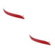 thumbnail image 3 of Riwesomey 63147183913 63147183914 Reemplazo para E60 2008-2010 Reflector de parachoques trasero rojo para automóvil rojo derecho 2piezas, 3 of 6