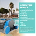 thumbnail image 3 of (Lot de 2) Rails Gris de Rechange pour Nettoyeurs de Piscine Robotisés Maytronics Dolphin avec Numéro de Pièce 9983152-R2 Pièces Dolphin, 3 of 6