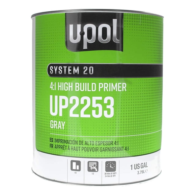 Imprimador U-POL Products 2253 System 2025 DTM 2K Hs 4L
