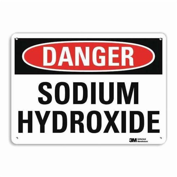Lyle Danger Sign,7 in x 14 in,Aluminum U3-1984-RA_14X10