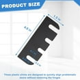 thumbnail image 4 of JUNWELL 10 Pack Door Hinge Shims for Door Hinge Repair Kit  0.030 Inch Thickness  4 Inch Hinge Shims, 4 of 7