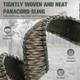 thumbnail image 6 of 2 Point Paracord Sling with Swivels, Shotgun Sling, Non-Slip Paracord Sling Quick Adjustable Length Strap for Outdoor Hunting(Green), 6 of 7