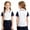 09#Black, variant on Kids' Quick Dry Campus Uniform Shirt Class Polo Shirt School Collared Clothing