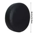 thumbnail image 3 of Large Waterproof Tire Cover for Sun Protection and Weather Resistance, Fits Tires Up to 30.7in, Heavy-Duty Polyester Fabric with Zipper and Drawstring for Secure Fit, Ideal for Ca, 3 of 5