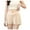 Beige, variant on Ohufall Women's Maternity Bottom Shorts Summer Solid Casual Underbelly Elastic High Waist Pajama Shorts Loose Fit Comfortable Pregnancy Loungewear for Women