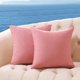 thumbnail image 1 of Dinheiro Volcanics - Juego de 2 fundas de almohada para exteriores, muebles de patio, impermeables, fundas de almohada decorativas cuadradas para jardín, para tienda de campaña, sofá, 18.0 x 18.0 in,, 1 of 7