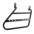 thumbnail image 1 of Motorcycle Side Mount Saddlebag Support Bracket 12mm Iron Matte Black Stylish Look Storage Bag Frame Bracket Holder, 1 of 7