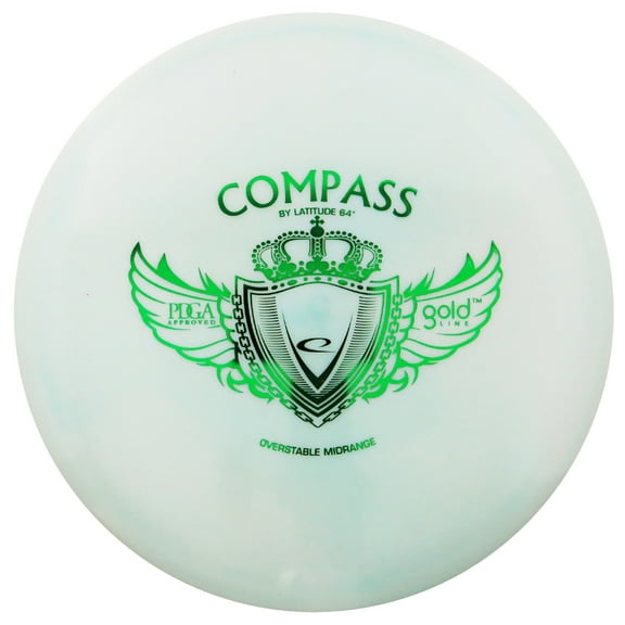 Latitude 64 Gold Compass 177-180g Midrange Golf Disc [Colors may vary] - 177-180g