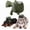 Green, variant on Calming Pet Massager,Dog Massager with Hands,Electric Automatic Head Leg Muscle Massager for Small Indoor Dogs and Cats,Handheld Itching Stress Relax Interactive Self Care (Black)