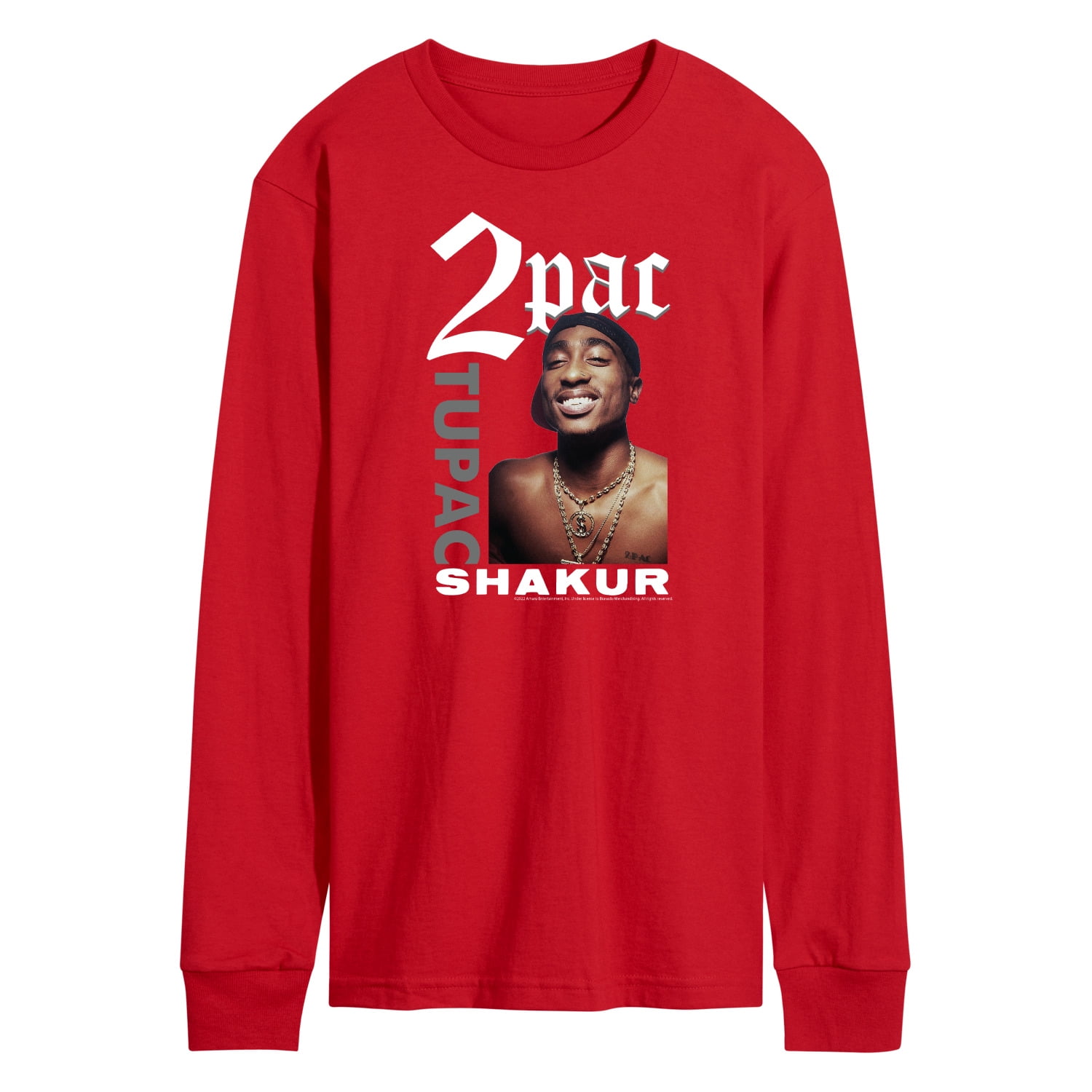 Tupac 2 Pac Shakur Men's Long Sleeve TShirt
