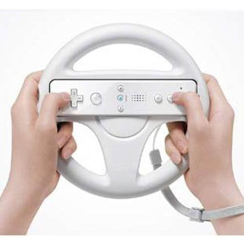 Grammatica vaak correct Beastron Mario Kart Racing Wheel for Nintendo Wii, 2 Pack (White) -  Walmart.com