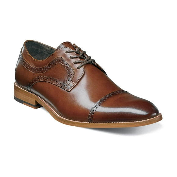 Stacy Adams 25066-221-105M Men's Dickinson Cognac Oxford, 10.5M Size
