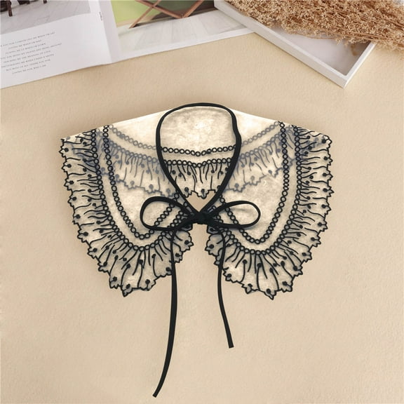 Faux Fur Women's Detachable Collar Women Tops Fashion Fake Collar False Collar Decoration, Women's Accessories Detachable Collar