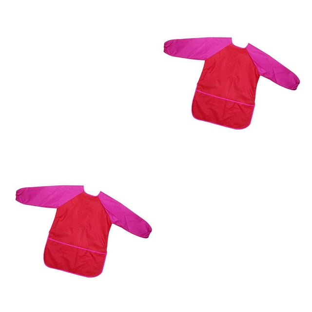 Yuarrent Delantal impermeable de manga larga para niños, delantal de alimentación para cocinar, pintura artesanal para niños Yuarrent CBP118153