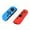Blue+Red, variant on FIEWESEY Case for Nintendo Switch - Silicone Joy Con Case for Nintendo Switch & Switch OLED - Protective Switch Controller Case Cover - Black