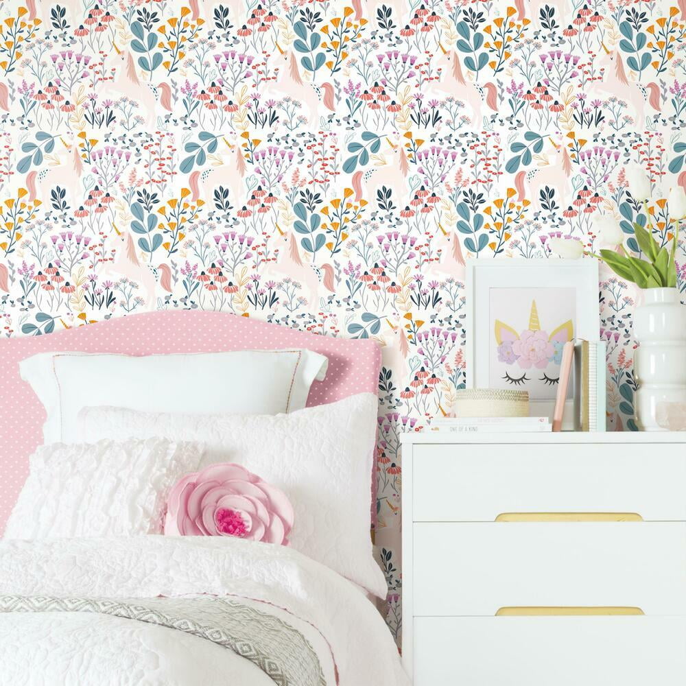Clara Jean Unicorn Paradise Peel & Stick Wallpaper