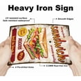 thumbnail image 3 of Letrero de metal vintage con texto en inglés "Sándwich" y "Palabras divertidas" para garaje, letreros personalizados, letreros para jardín, cueva, placa artística, póster, decoración de pared., 3 of 9