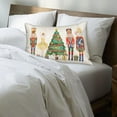 thumbnail image 5 of Christmas Pillow Covers 12x20 Set of 2 Nutcracker Christmas Decor Linen Pillowcase Christmas Decorative Throw Pillows Farmhouse Winter Holiday Decor Outdoor Cushion Covers for Couch Home Deocr, 5 of 6