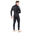 thumbnail image 4 of Seavenger 3mm Neoprene Wetsuit with Stretch Panels for Snorkeling, Scuba Diving, Surfing (Surfing Black, Men's 4X-Large), 4 of 5