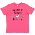 thumbnail image 3 of Inktastic Nonna and Nonno Love Me- Heart Grandchild Youth T-Shirt, 3 of 5
