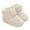 White, variant on lnmuld Winter Boots for Girls Warm Soft Sole Booties Comfortable Toddler Home Footwear for Girls and Boys