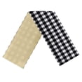 thumbnail image 1 of Miangastore Plaid Tablecloth Black White Plaid Pattern 1Pack 72.0X14.2In, 1 of 9