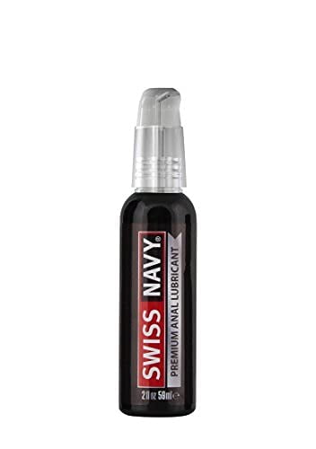 Swiss Navy Premium Anal Lubricant, Clove-Infused Silicone Lubricant & Sex Gel for Couples, 2 oz