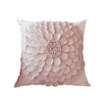 thumbnail image 3 of Gosuguu Throw Pillow Covers 18x18 Inch, Cute Rose Faux Decorative Embroidery Cushion Covers for Sofa, Living Room, Bedroom, Home Decor Pillow Case, 3 of 7