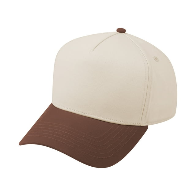 TOPTIE Unisex Cotton 5 Panel Snapback Trucker Cap