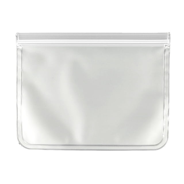 Sac Alimentaire pour Réfrigérateur Réutilisable à Fermeture à Glissière Sac Alimentaire de Cuisine Sac de Conservation